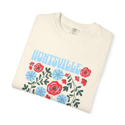 Floral Huntsville 100% Cotton T-Shirt