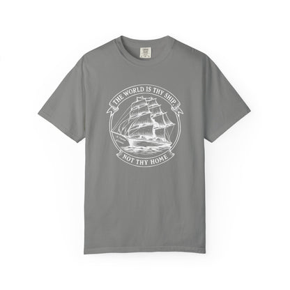 Saint Thérèse of Lisieux - World is Thy Ship - Graphic T-Shirt
