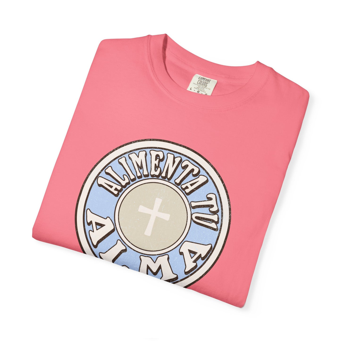 Feed Your Soul with Jesus - Spanish Option - Graphic T-Shirt