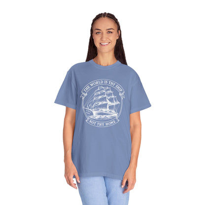 Saint Thérèse of Lisieux - World is Thy Ship - Graphic T-Shirt