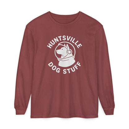 Huntsville Dog Stuff Long Sleeve T-Shirt - Plain Back