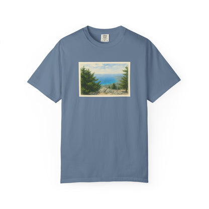 Greece Watercolor Graphic T-Shirt