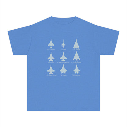 United States Fighter Jets Youth Graphic T-Shirt