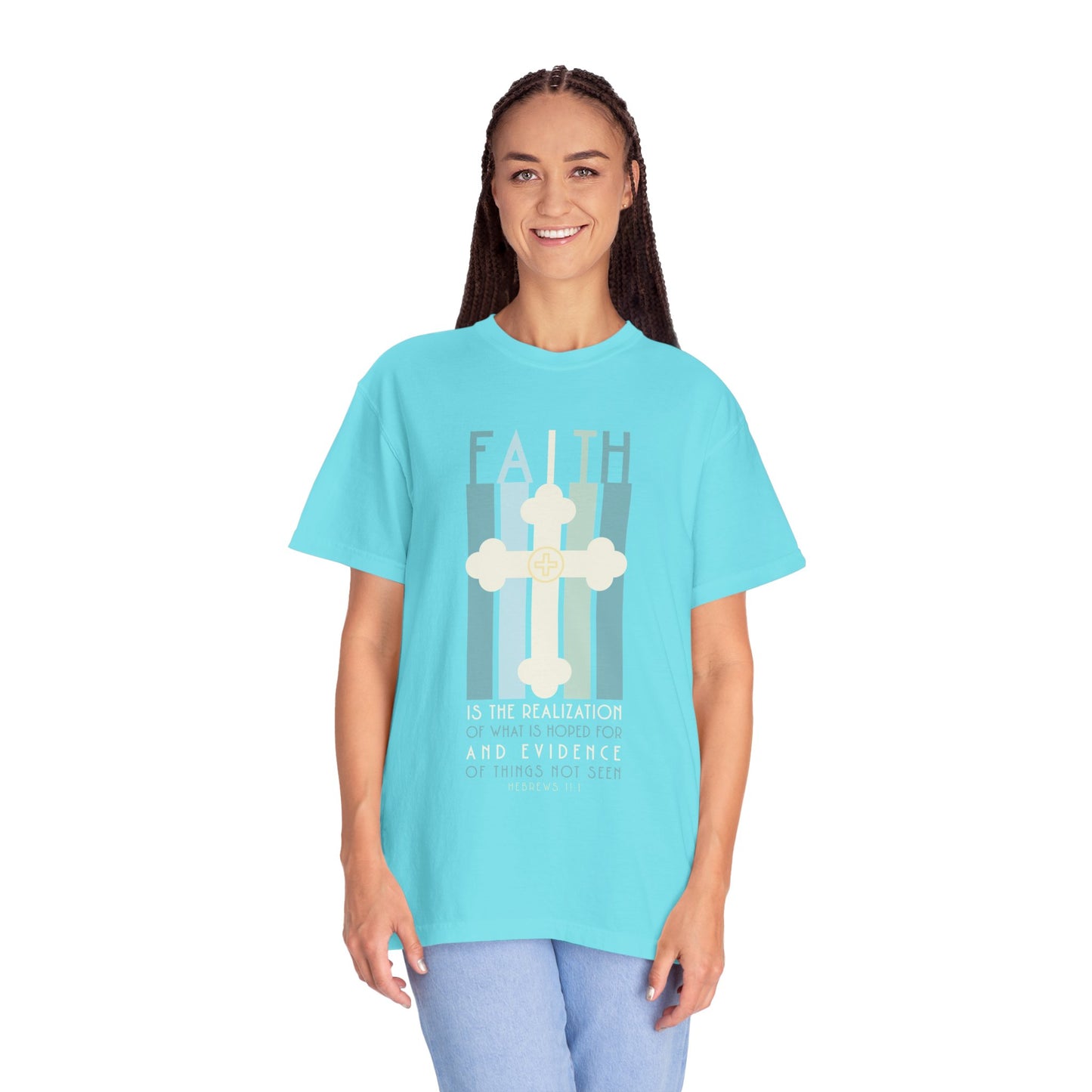 Hebrews 11:1 Faith Graphic T-Shirt
