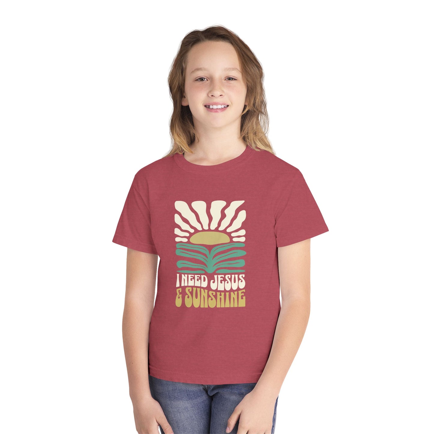 Jesus & Sunshine Youth Graphic T-Shirt