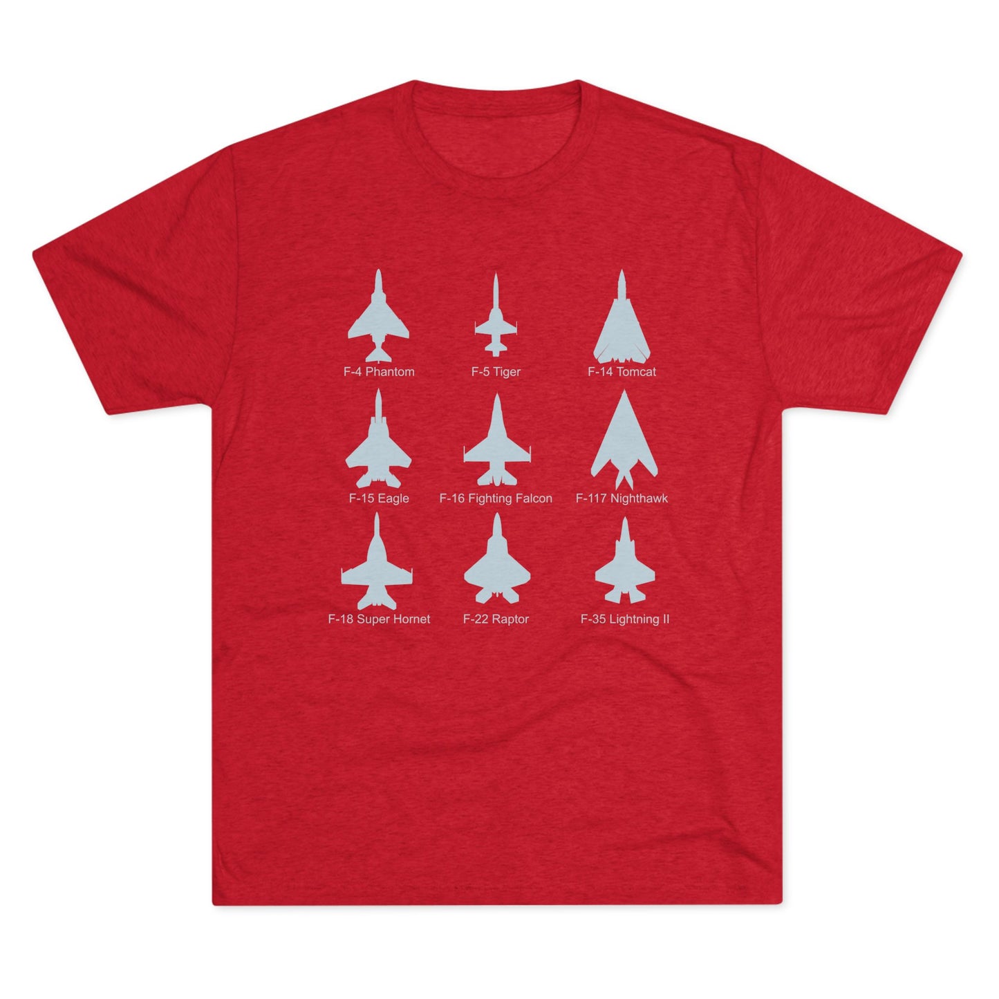 United States Fighter Jets Graphic T-Shirt