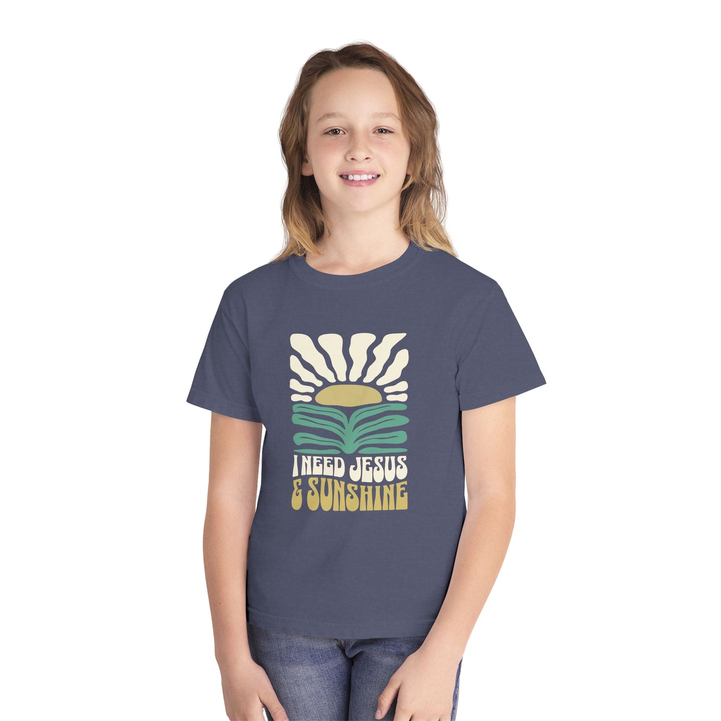 Jesus & Sunshine Youth Graphic T-Shirt