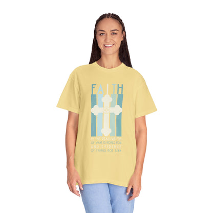 Hebrews 11:1 Faith Graphic T-Shirt
