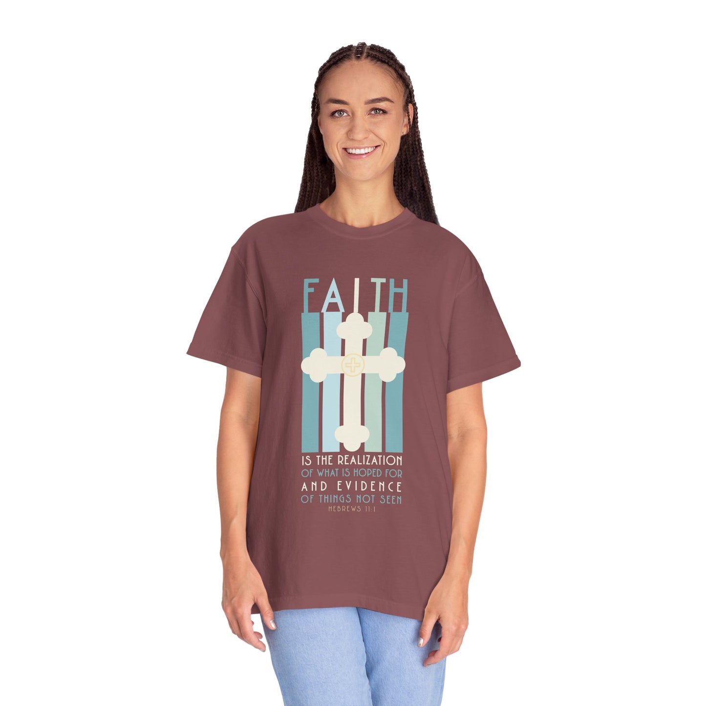 Hebrews 11:1 Faith Graphic T-Shirt