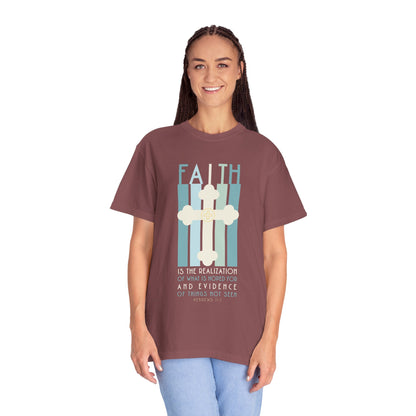 Hebrews 11:1 Faith Graphic T-Shirt