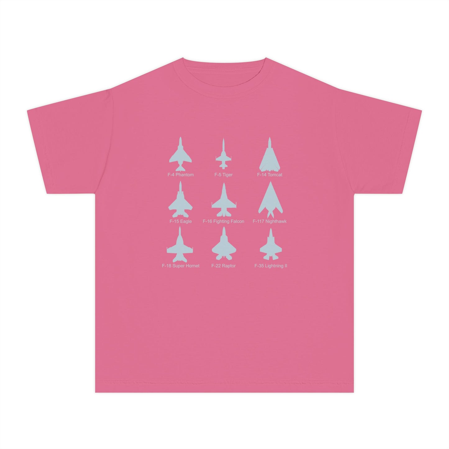 United States Fighter Jets Youth Graphic T-Shirt