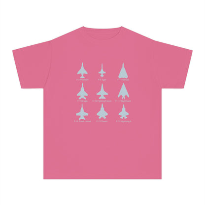 United States Fighter Jets Youth Graphic T-Shirt