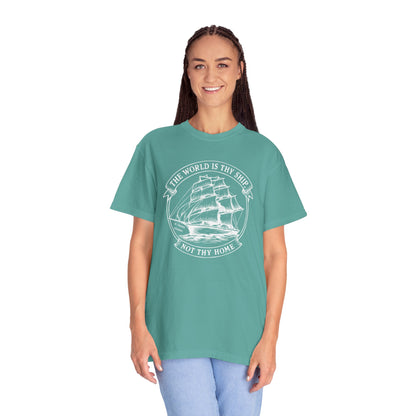 Saint Thérèse of Lisieux - World is Thy Ship - Graphic T-Shirt