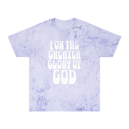 For the Greater Glory of God - Bubble Font Version - T-Shirt