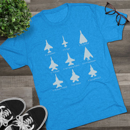 United States Fighter Jets Graphic T-Shirt