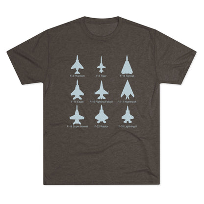 United States Fighter Jets Graphic T-Shirt