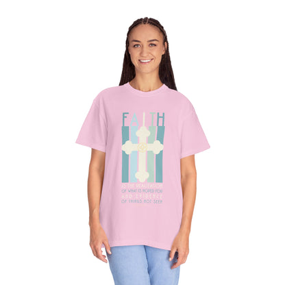 Hebrews 11:1 Faith Graphic T-Shirt