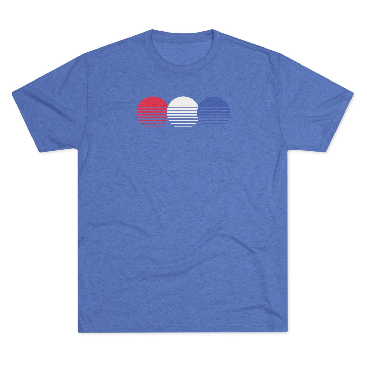 Patriotic Chasing Sunsets Tri-Blend T-Shirt