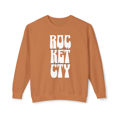 Rocket City Block Lettering Lightweight Sweatshirt