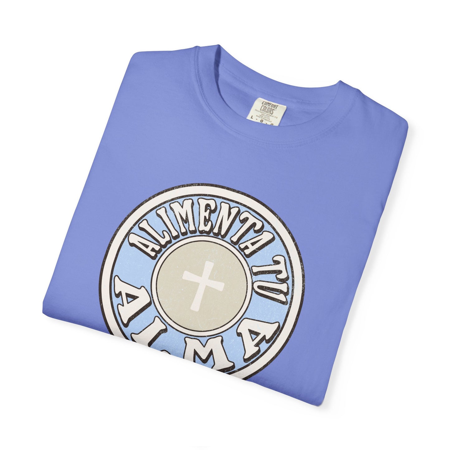 Feed Your Soul with Jesus - Spanish Option - Graphic T-Shirt