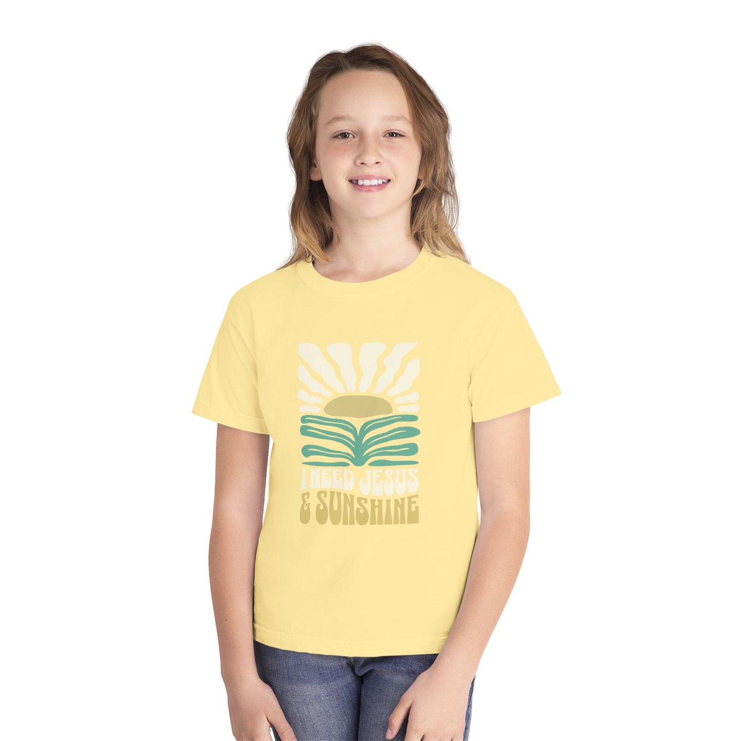 Jesus & Sunshine Youth Graphic T-Shirt