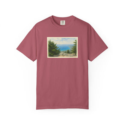 Greece Watercolor Graphic T-Shirt