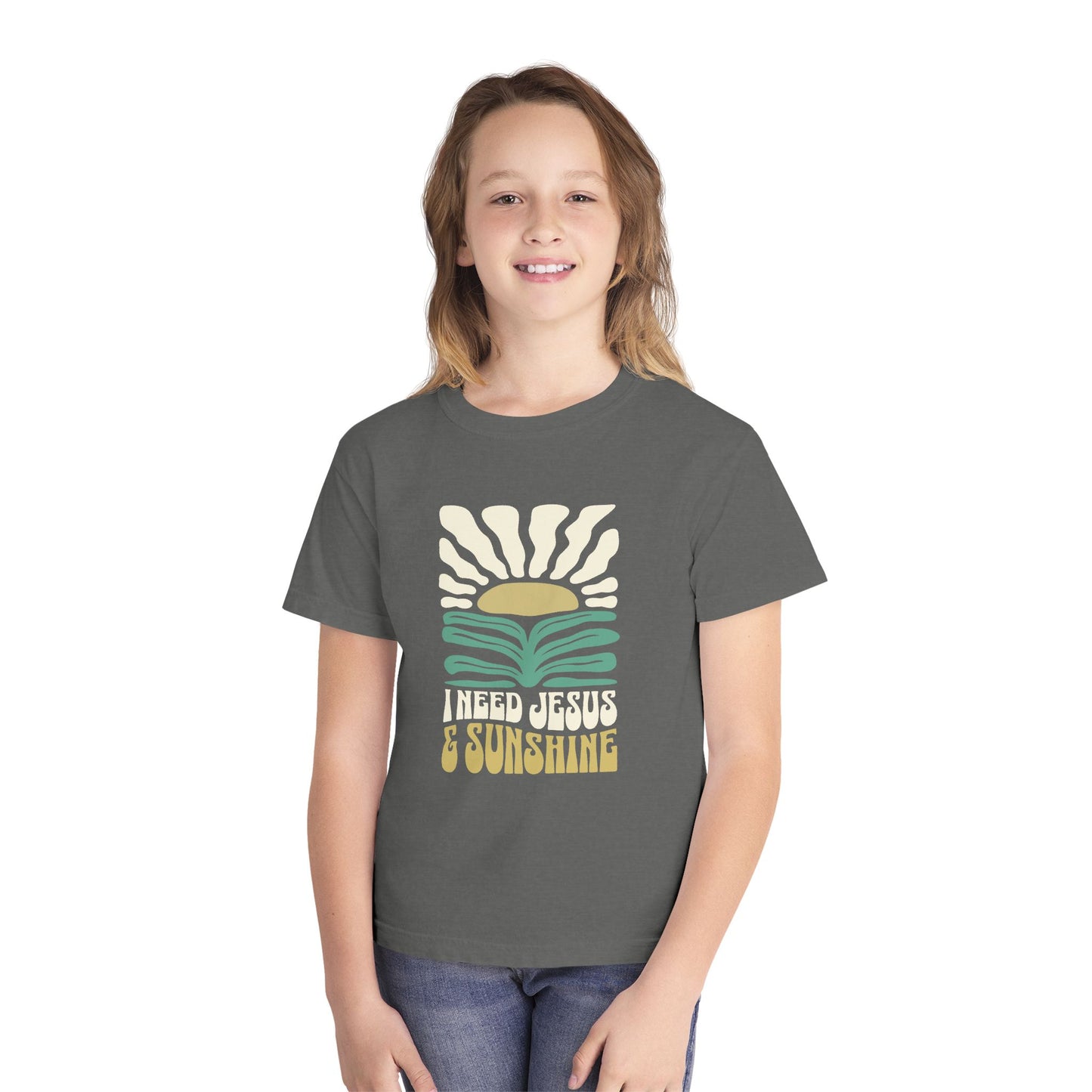 Jesus & Sunshine Youth Graphic T-Shirt