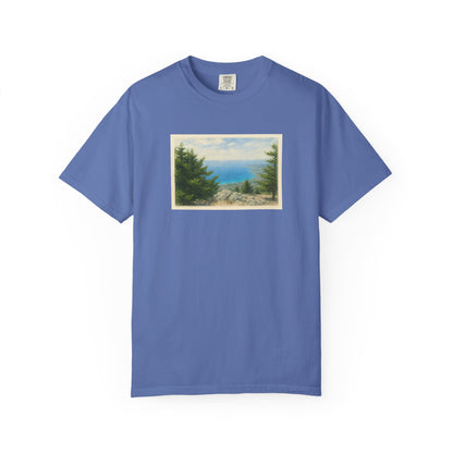 Greece Watercolor Graphic T-Shirt