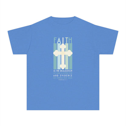 Hebrews 11:1 Faith Youth Graphic T-Shirt