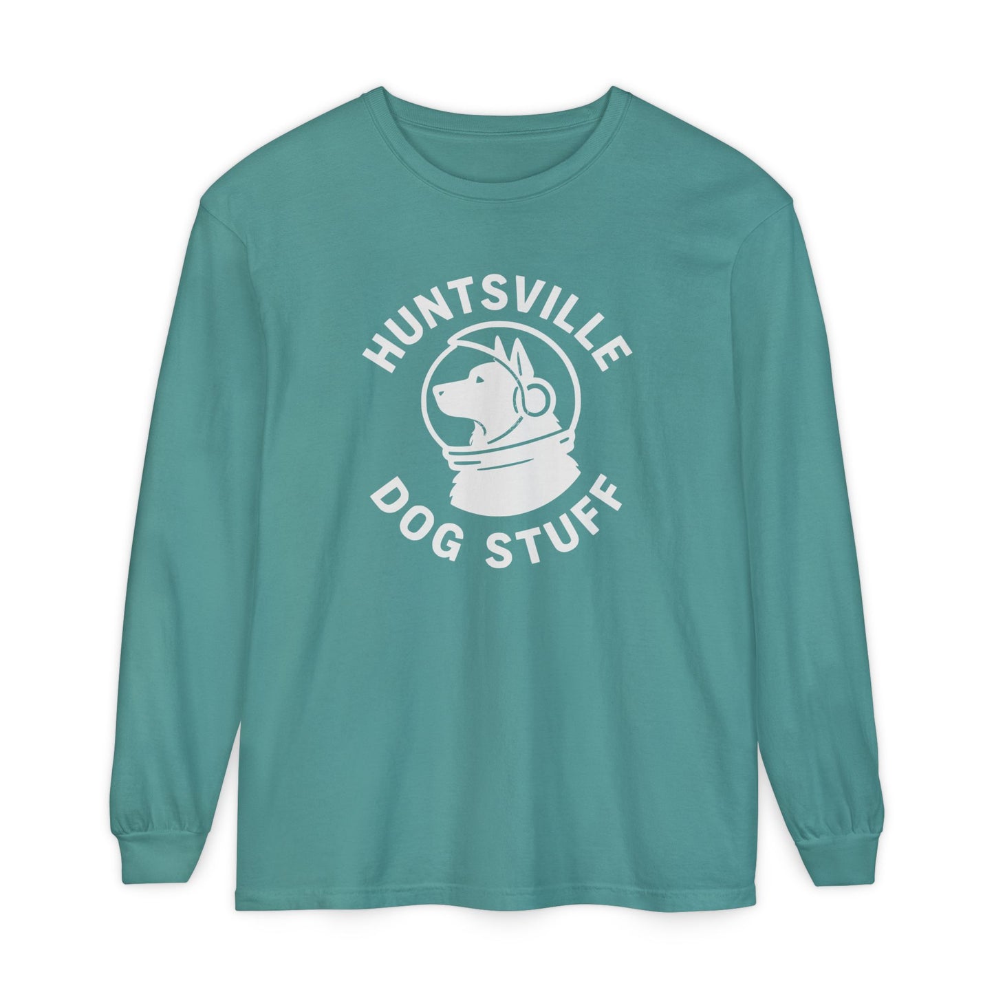 Huntsville Dog Stuff Long Sleeve T-Shirt - Plain Back