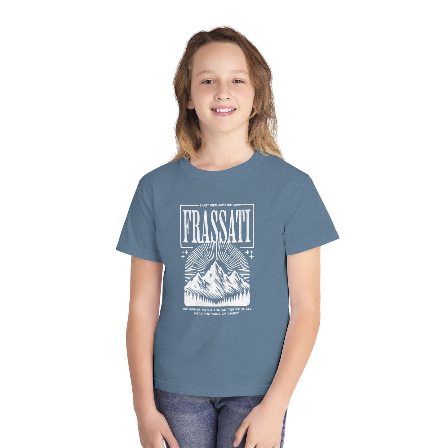 Saint Pier Giorgio Youth Graphic T-Shirt