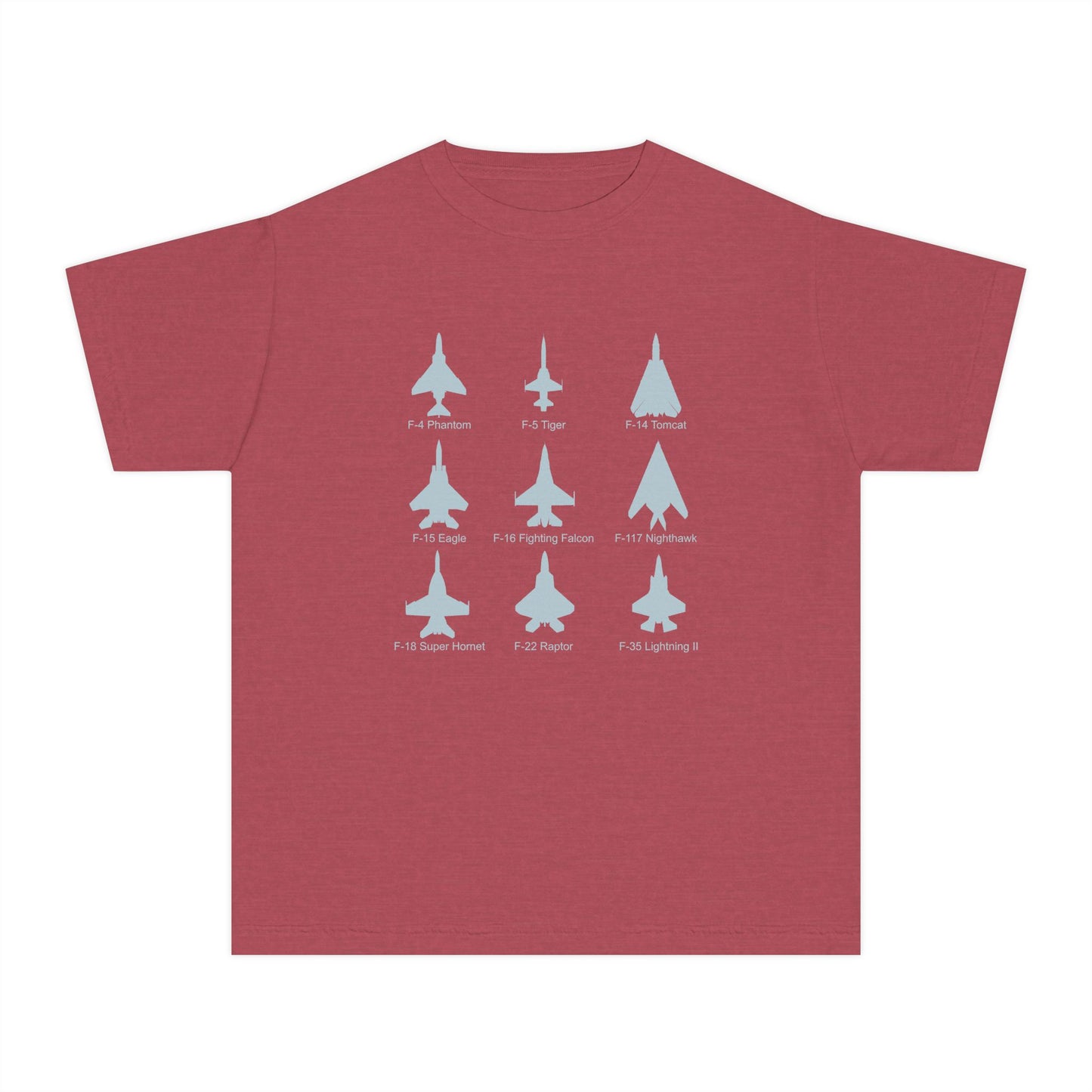 United States Fighter Jets Youth Graphic T-Shirt