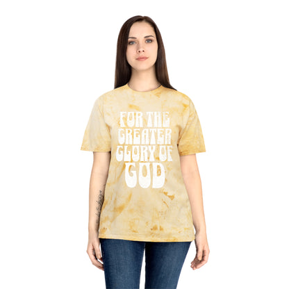 For the Greater Glory of God - Bubble Font Version - T-Shirt