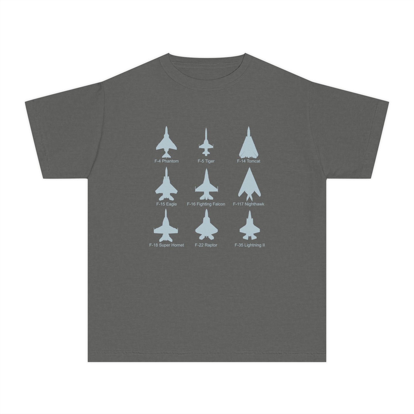 United States Fighter Jets Youth Graphic T-Shirt