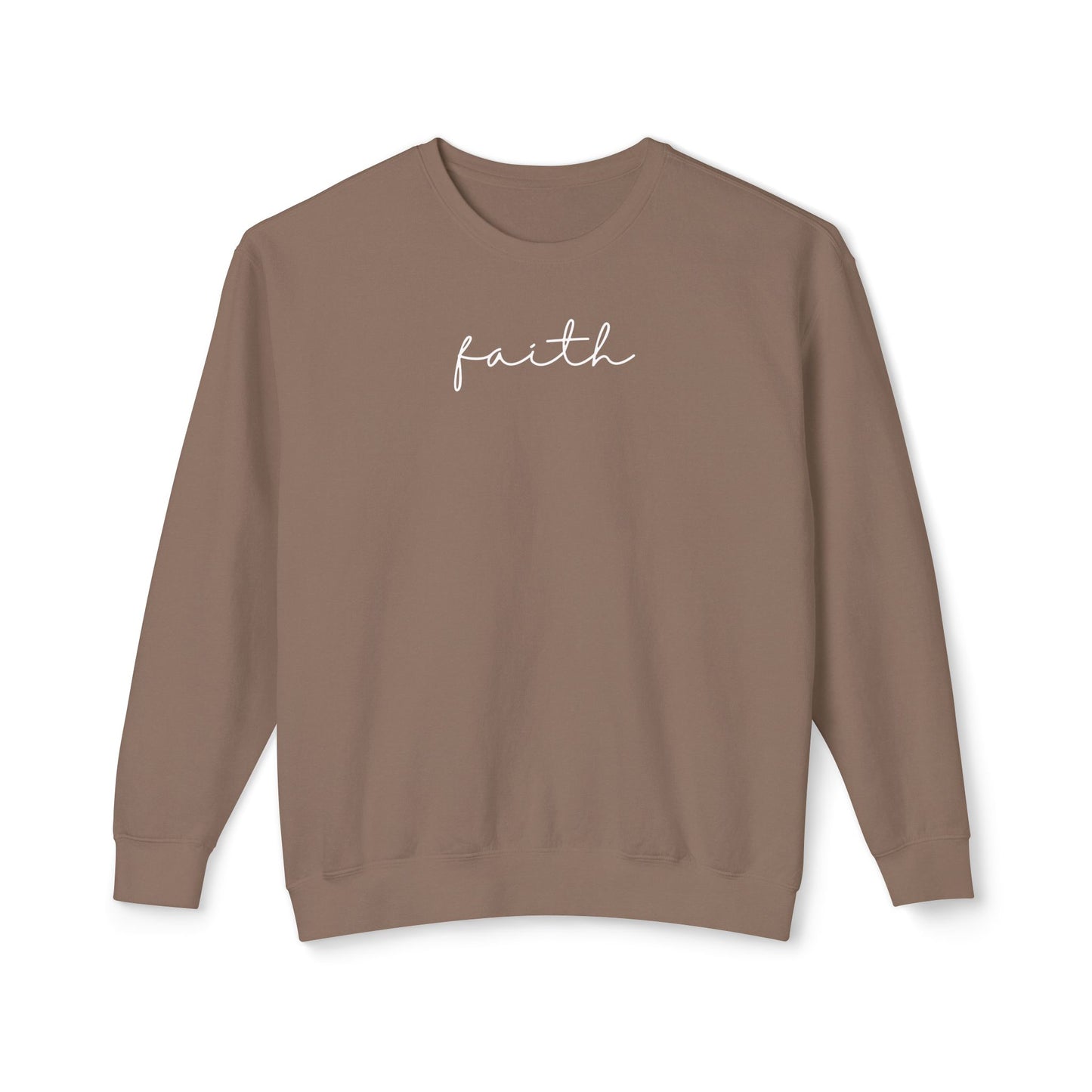 Faith Script Lightweight Sweatshirt