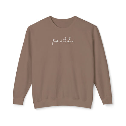 Faith Script Lightweight Sweatshirt