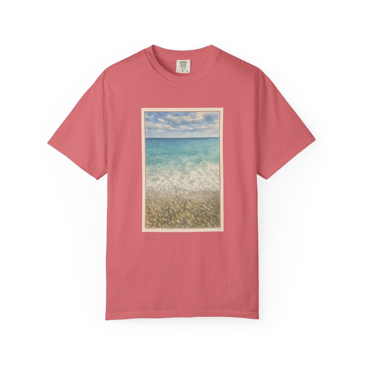Nice France Watercolor Graphic T-Shirt