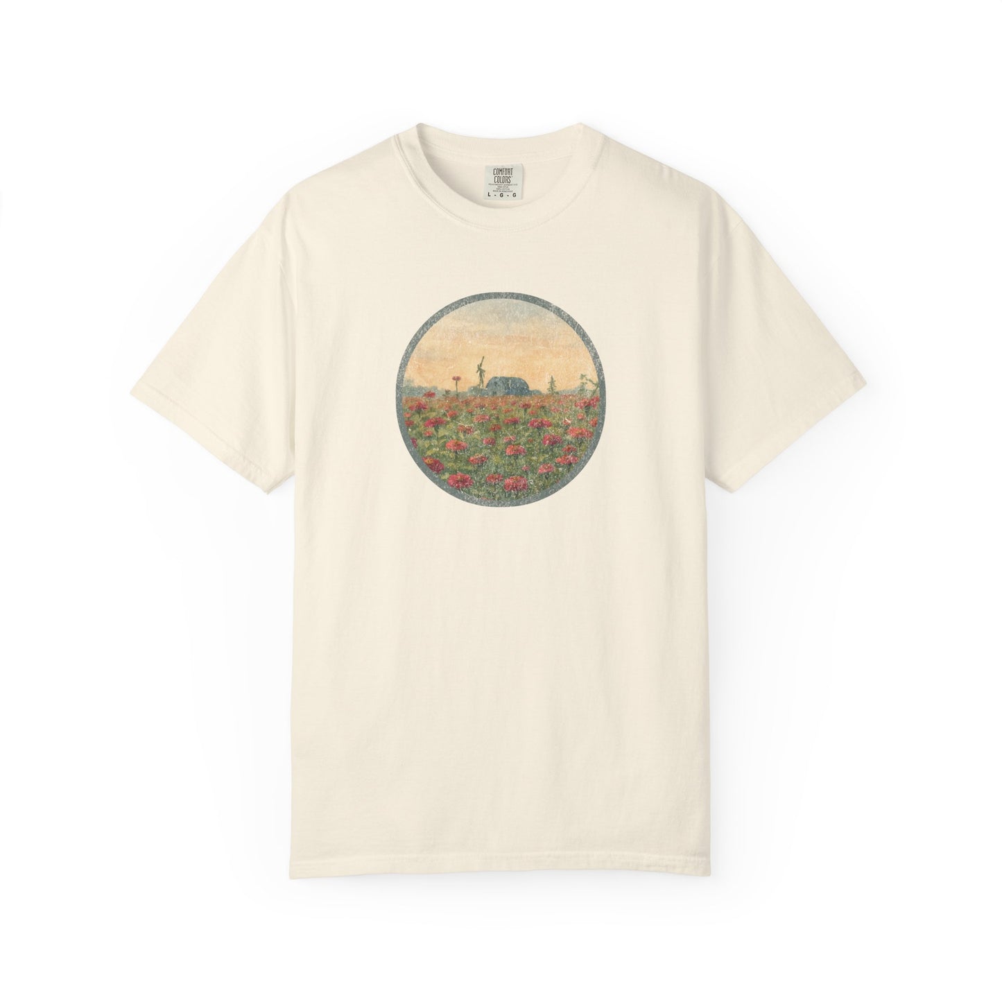 Field of Zinnias Graphic T-Shirt