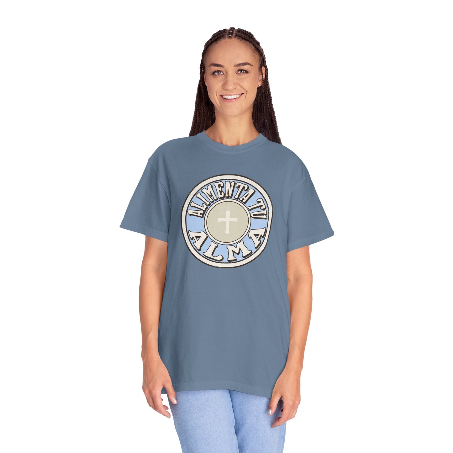 Feed Your Soul with Jesus - Spanish Option - Graphic T-Shirt
