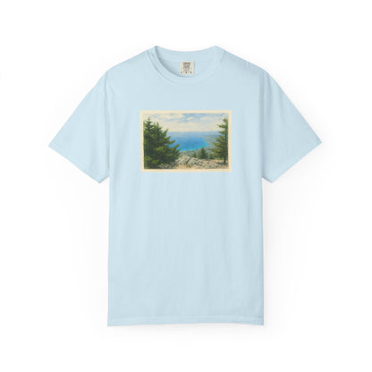 Greece Watercolor Graphic T-Shirt