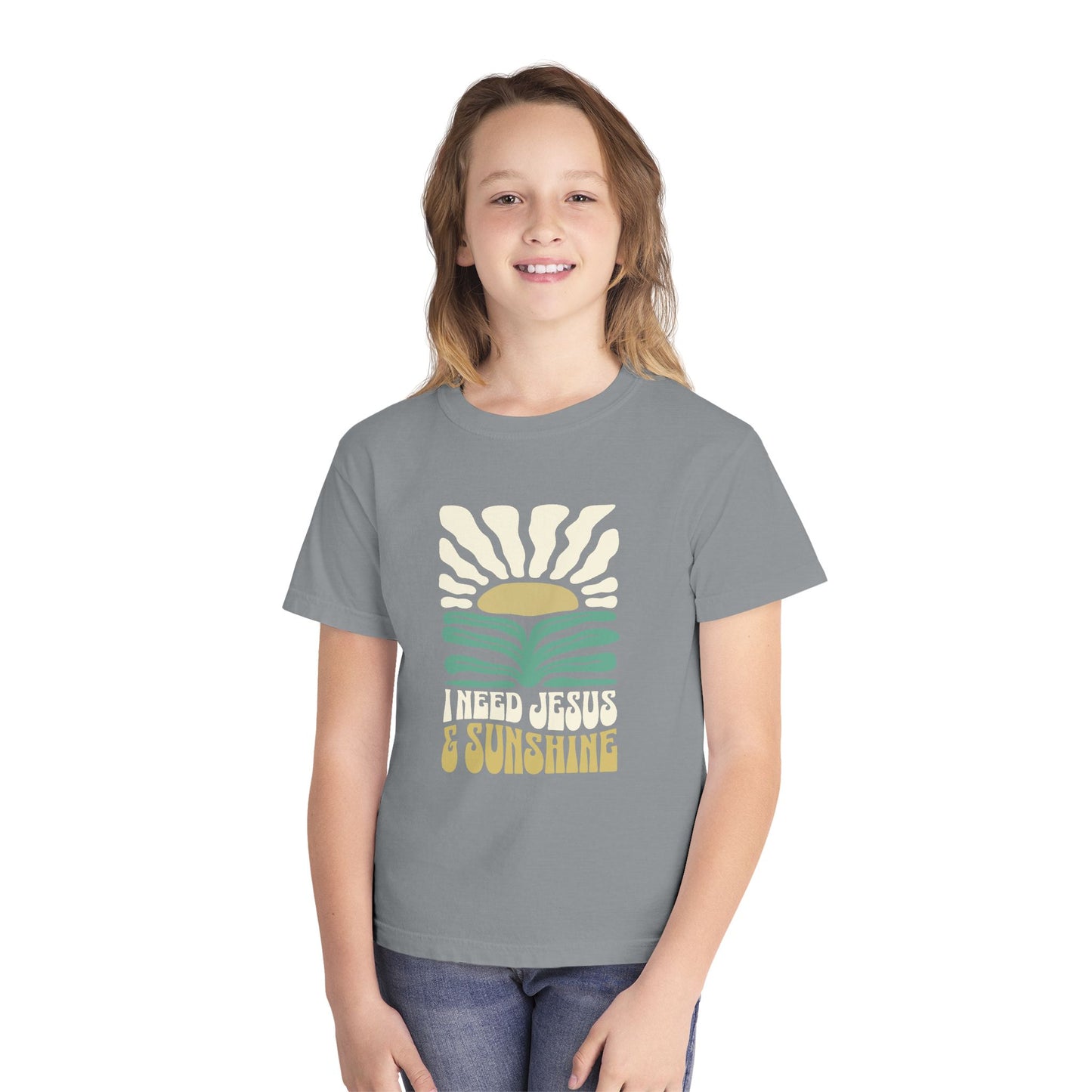 Jesus & Sunshine Youth Graphic T-Shirt