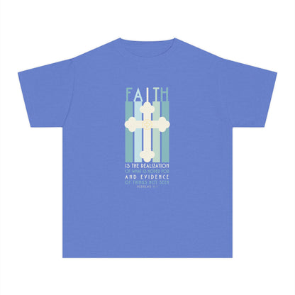 Hebrews 11:1 Faith Youth Graphic T-Shirt