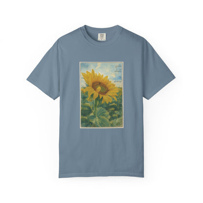 Sunflower (Seek what is Above) Watercolor T-Shirt