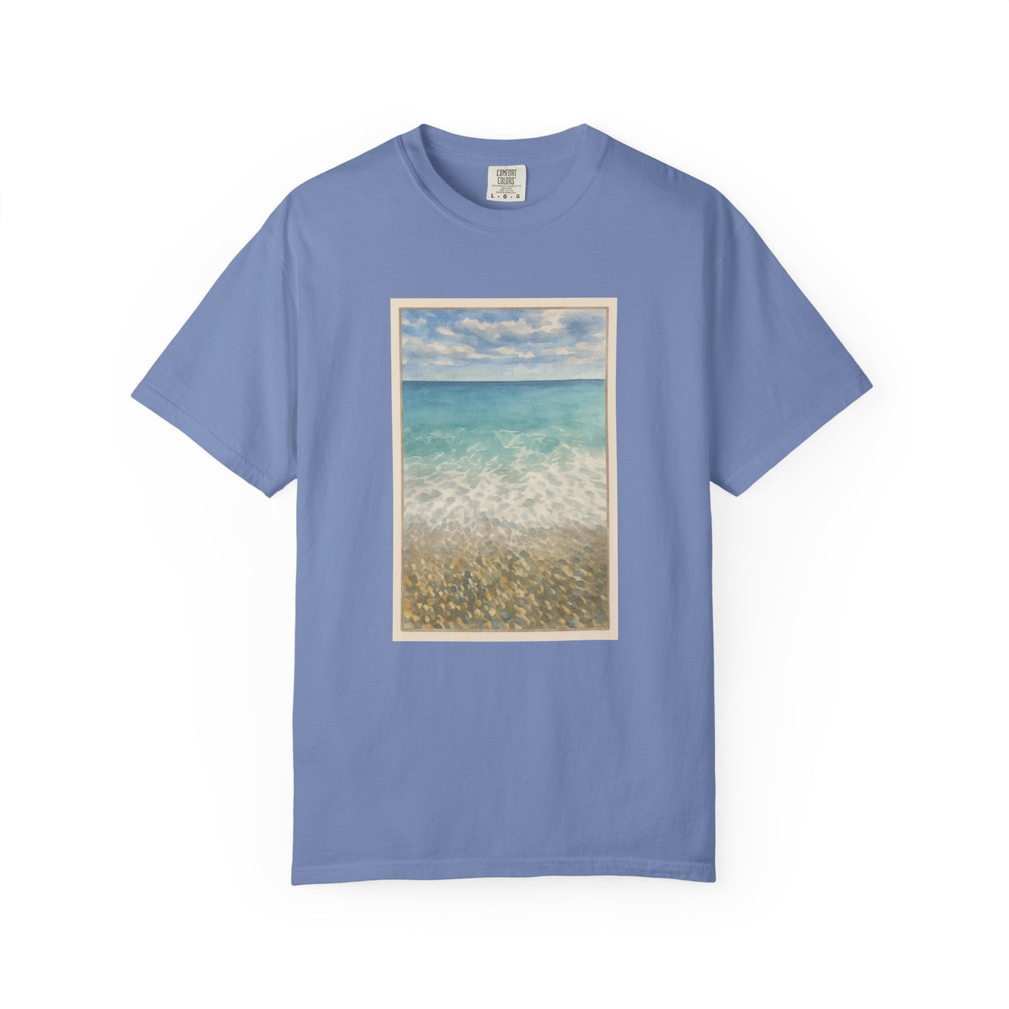 Nice France Watercolor Graphic T-Shirt