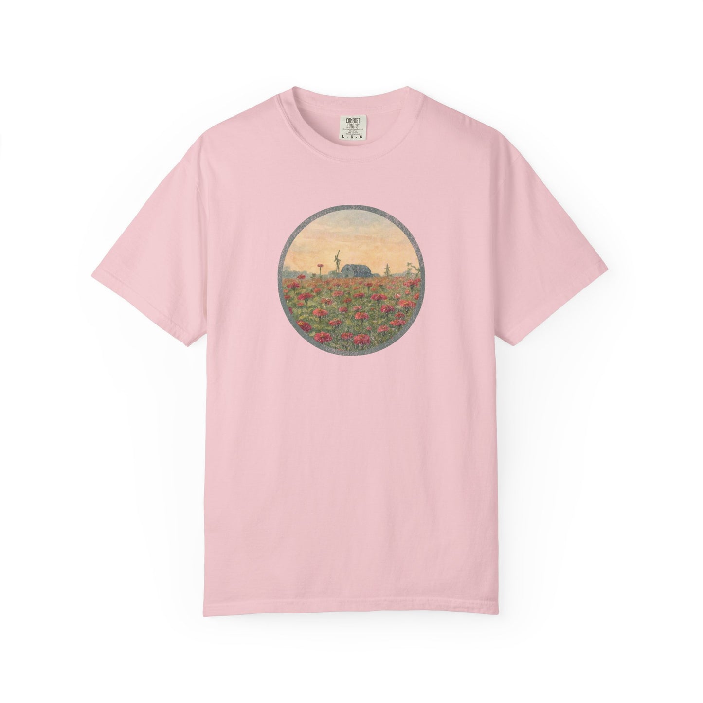 Field of Zinnias Graphic T-Shirt