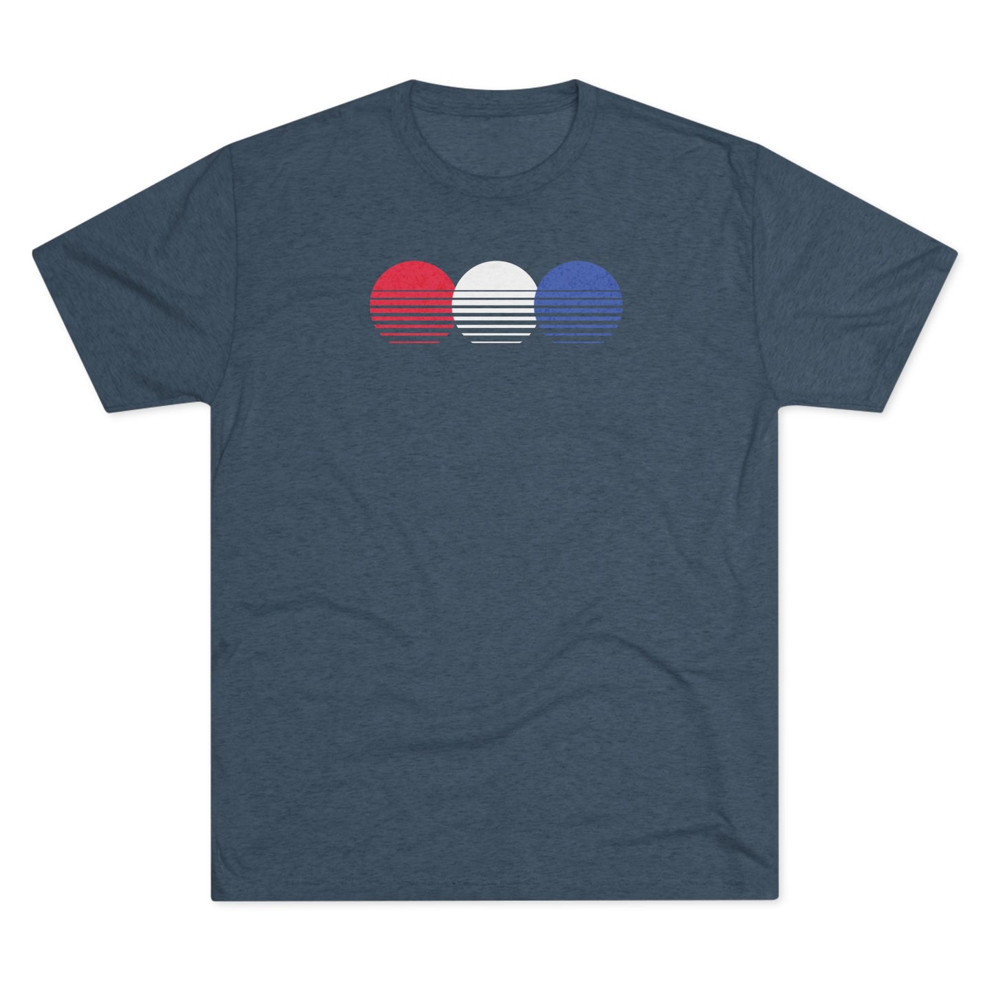 Patriotic Chasing Sunsets Tri-Blend T-Shirt