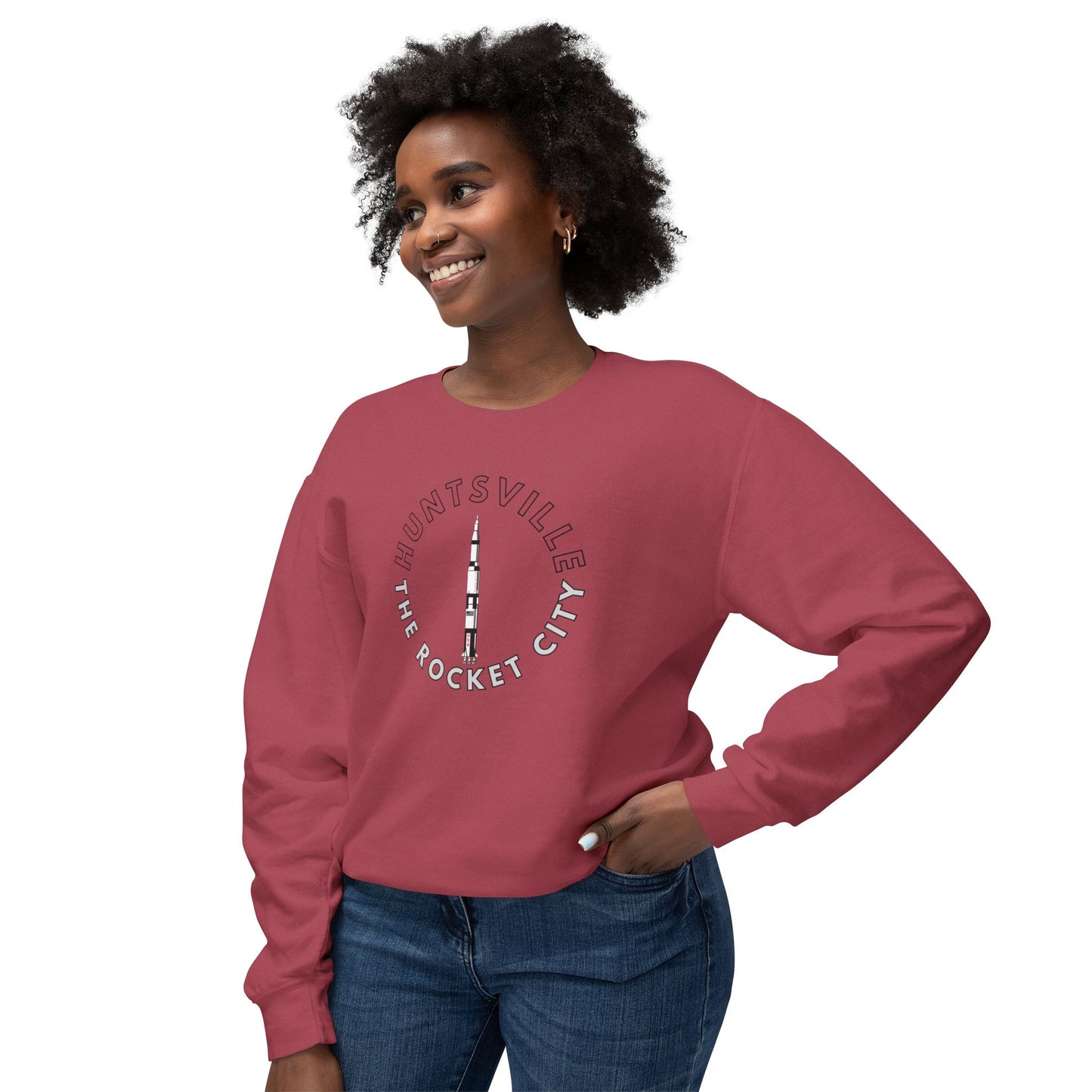 Huntsville - The Rocket City - Lightweight Sweatshirt
