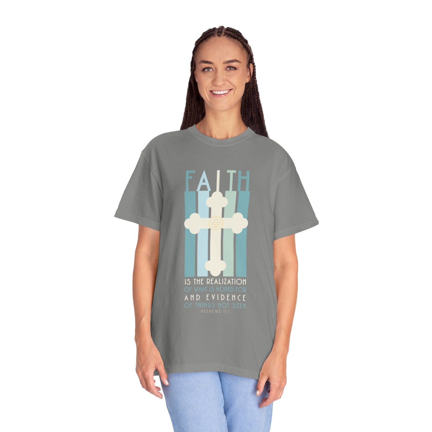 Hebrews 11:1 Faith Graphic T-Shirt
