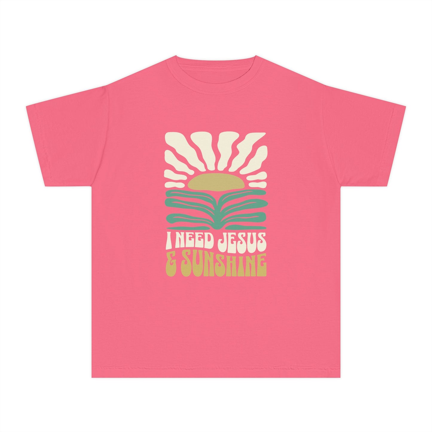 Jesus & Sunshine Youth Graphic T-Shirt