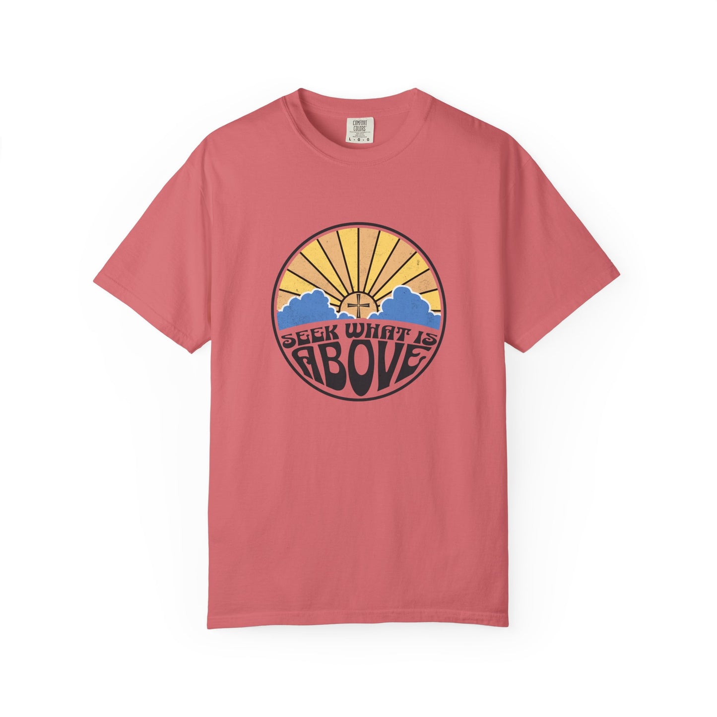 Seek What is Above Graphic T-Shirt